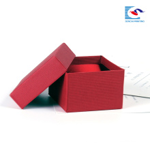 Retail wholesale paper gift box folding cardboard paper boxes jewellery
